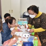 ちりめん細工教室　女性会久米支部えがおグループ
