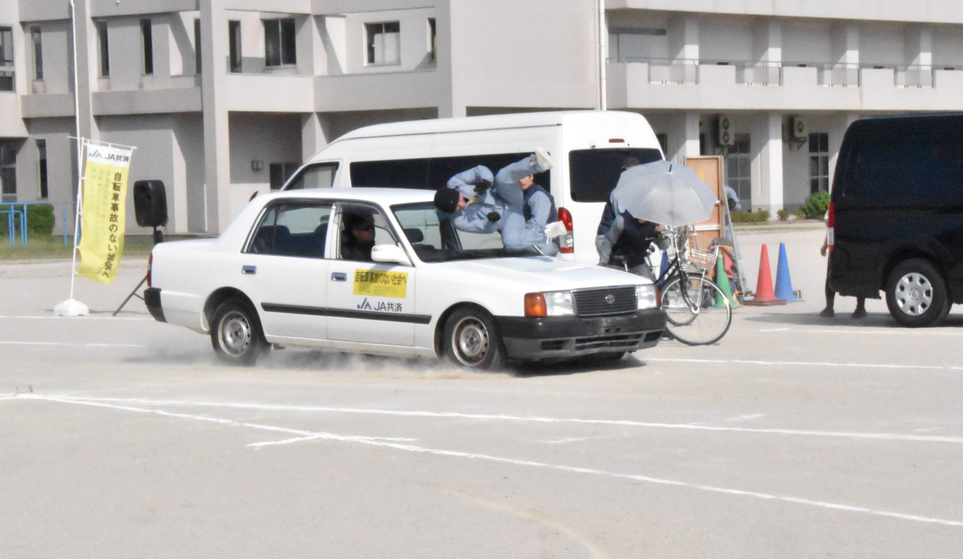 北条中学校で自転車交通安全教室を開く JA鳥取中央 共済連鳥取 - JA