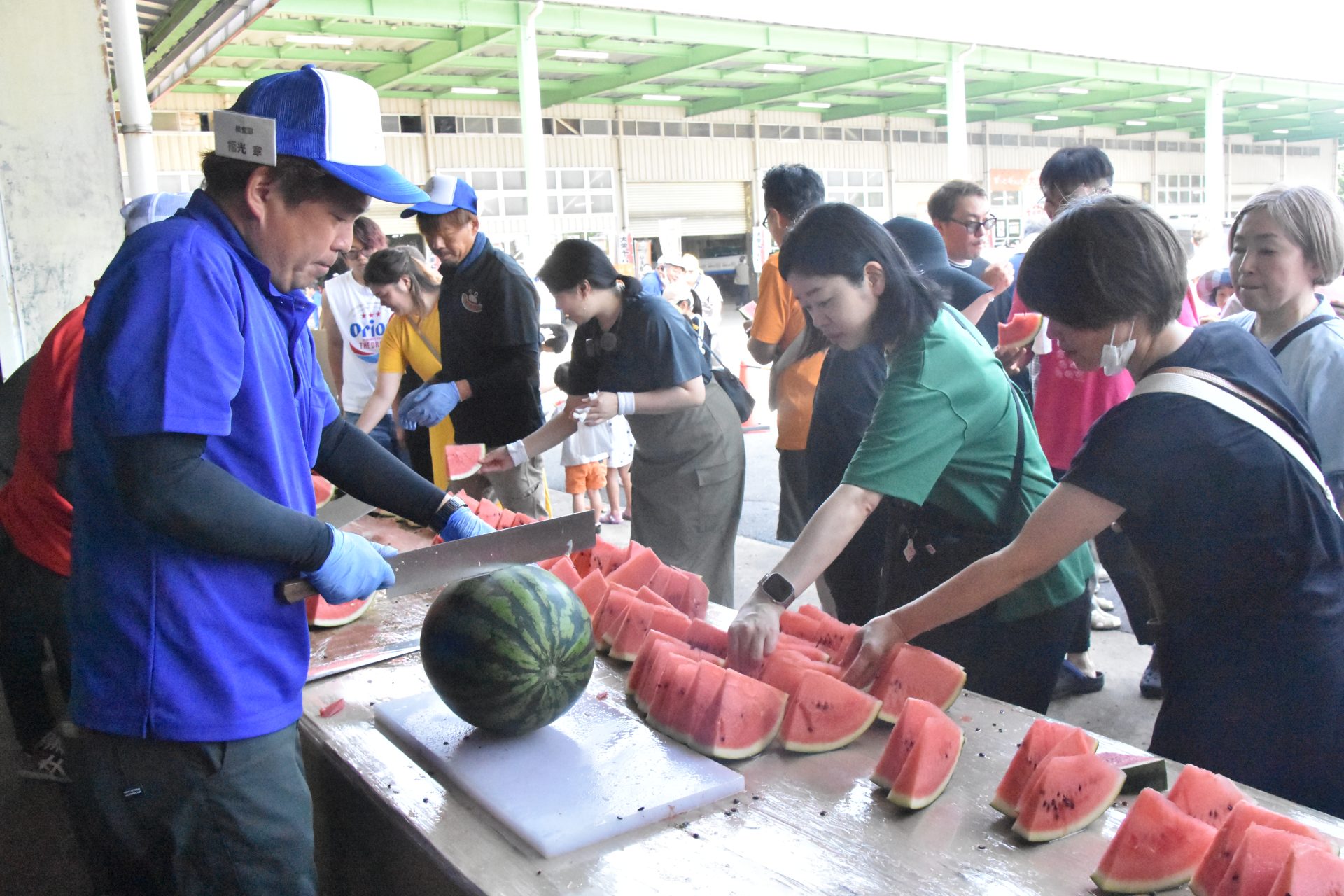 大栄西瓜まつりに県内外からファン来場 売上過去最高を記録 - JA鳥取中央