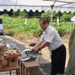 「梨の日」に豊作祈願祭　子どもたちの歌声も響く　 ＪＡ鳥取中央東郷果実部など