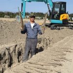 北栄町特産「ねばりっこ」収穫開始