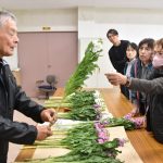 高品質なストックを査定 JA鳥取中央倉吉花き生産部