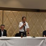 東郷梨の販売額10億円超見込み 市場と懇談会 東郷果実部